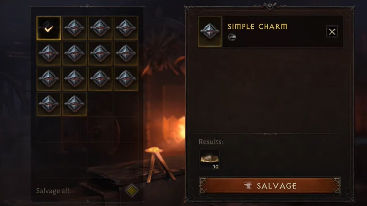 How to get Diablo Immortal Charms, how to use and upgrade Charms and